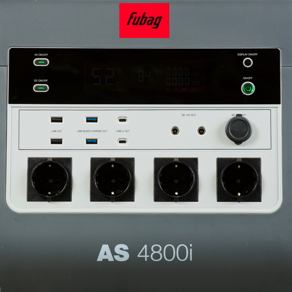 Портативная электростанция FUBAG AS 4800i (аккумулятор LiFePO4)