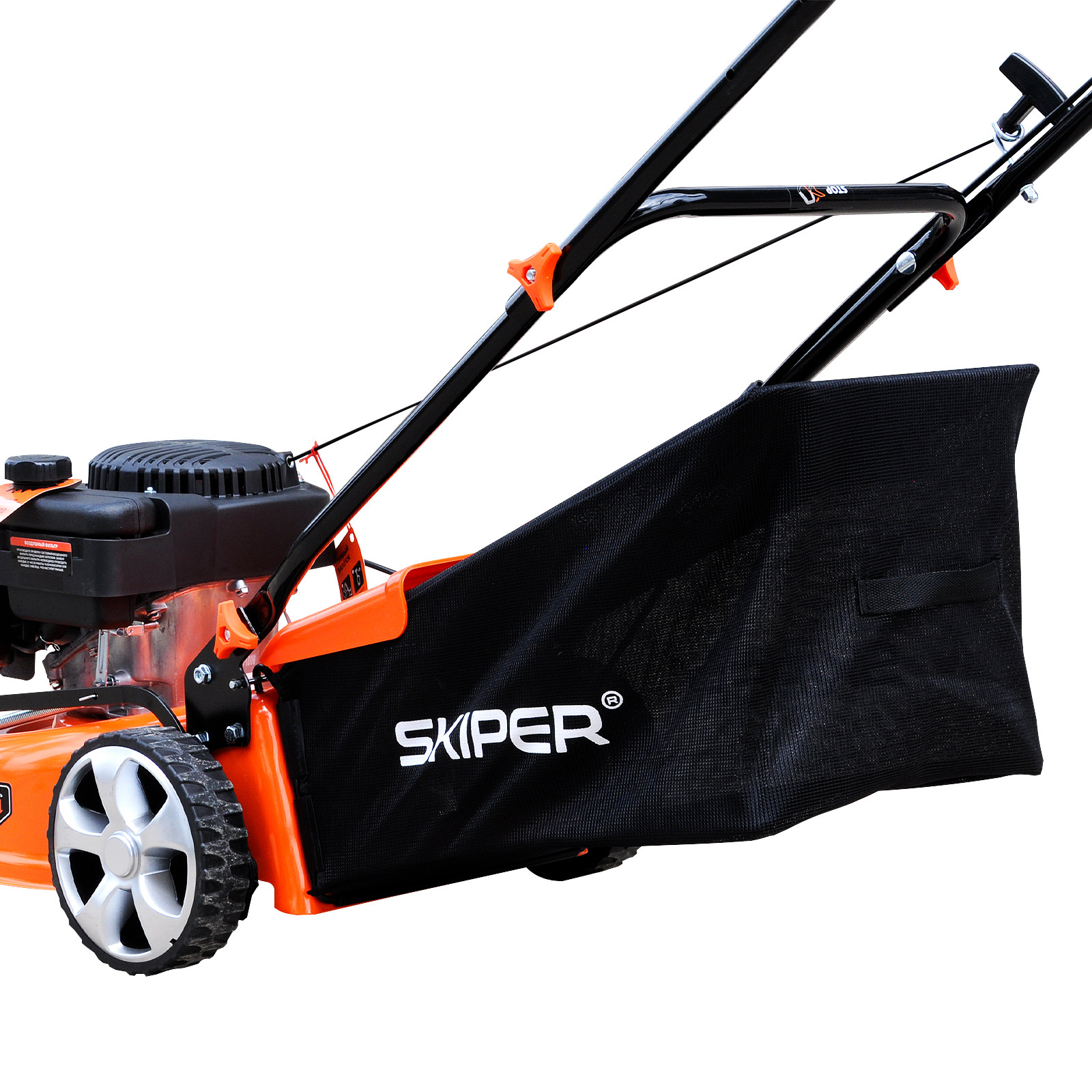 Газонокосилка бензиновая SKIPER GW461 (46 см, ручной, LC 3,5 лс, мульч, стал.дека, тр-сб.60 л,+НОЖ)