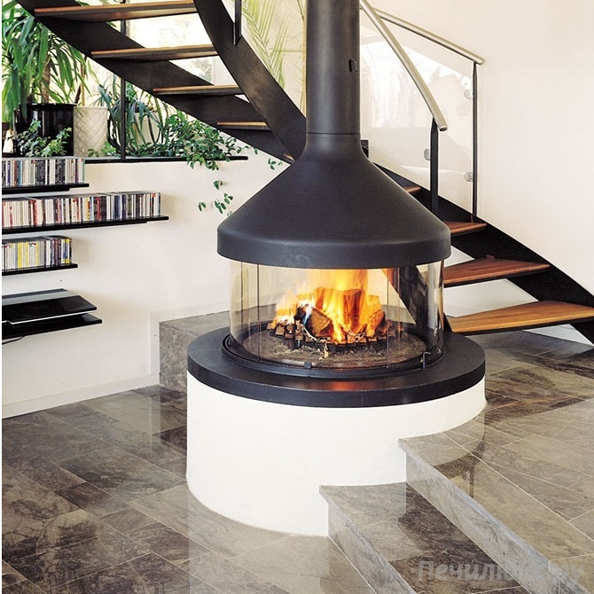 Камины и печи