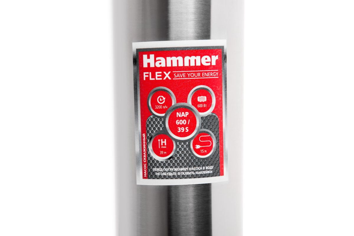 Насос скважинный Hammer NAP600/39S