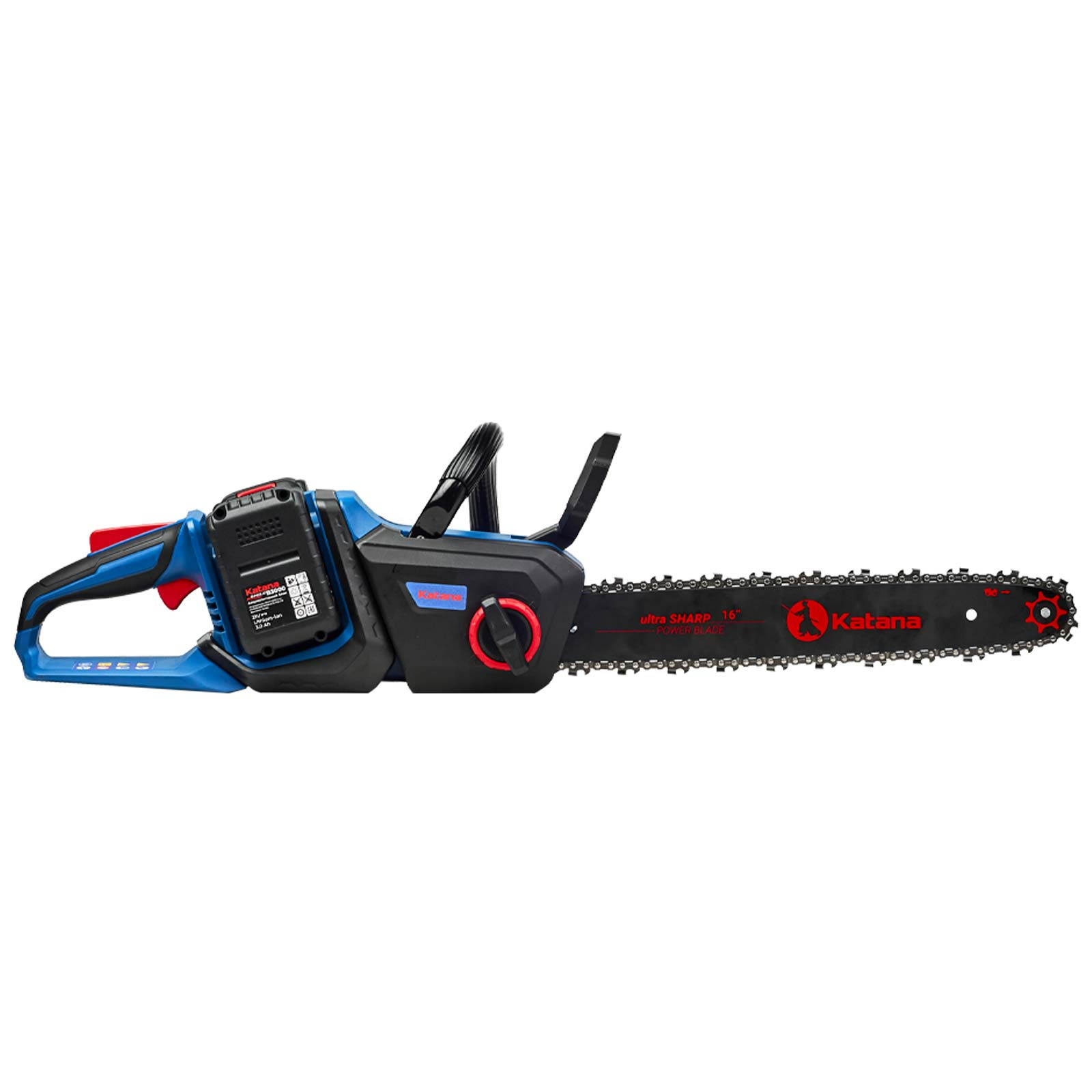 Пила цепная аккумуляторная KATANA DT2103-PRO(Бесщет, 42V, 2x3Ah, 40см, 0,375", 1,3мм, 56зв.,бесключ)