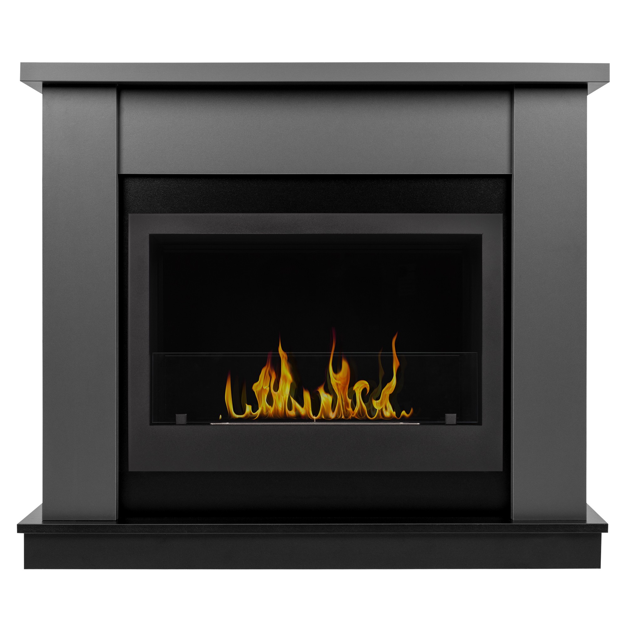 Каминокомплект:Биокамин Firelight BFP/P-3020+Canto Long графит, черный