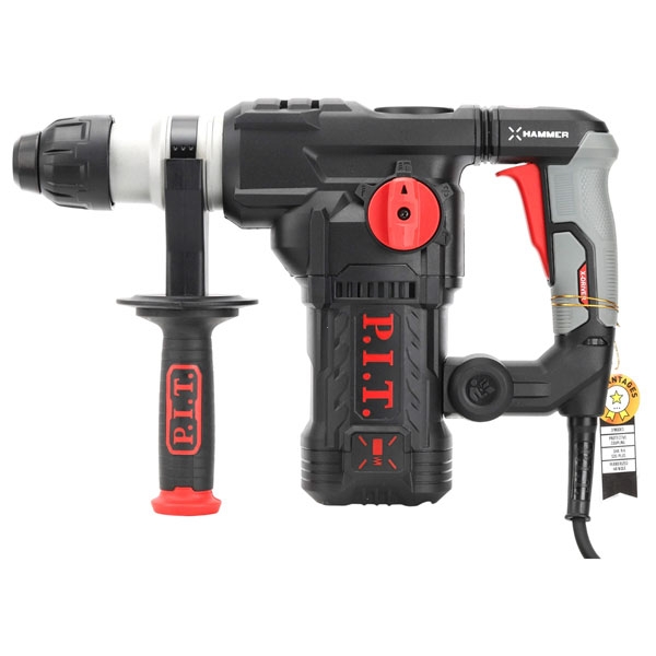 Перфоратор  P.I.T. PBH32-C6, SDS-Plus электрич, верт, 1500Вт, 6,0Дж, 3реж, Ø32мм, 0-920об/мин