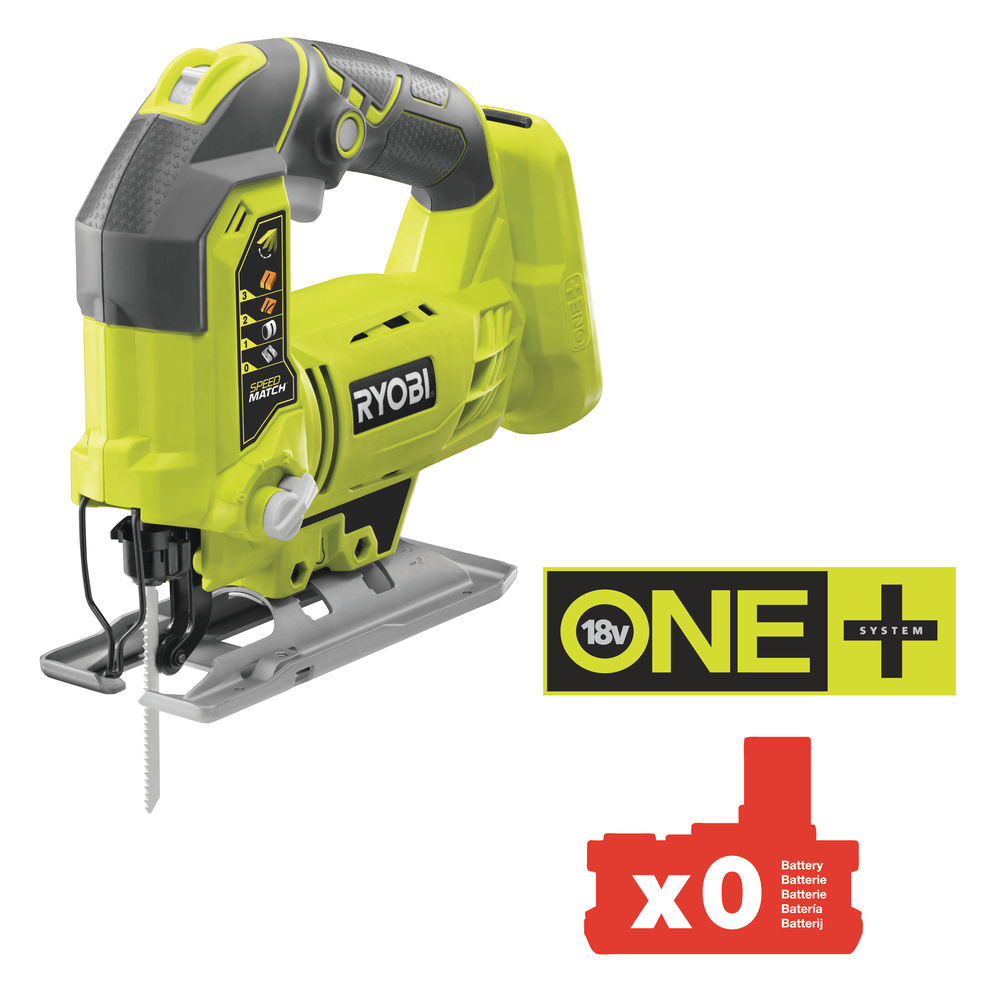 ONE + / Лобзик RYOBI R18JS-0 (без батареи)