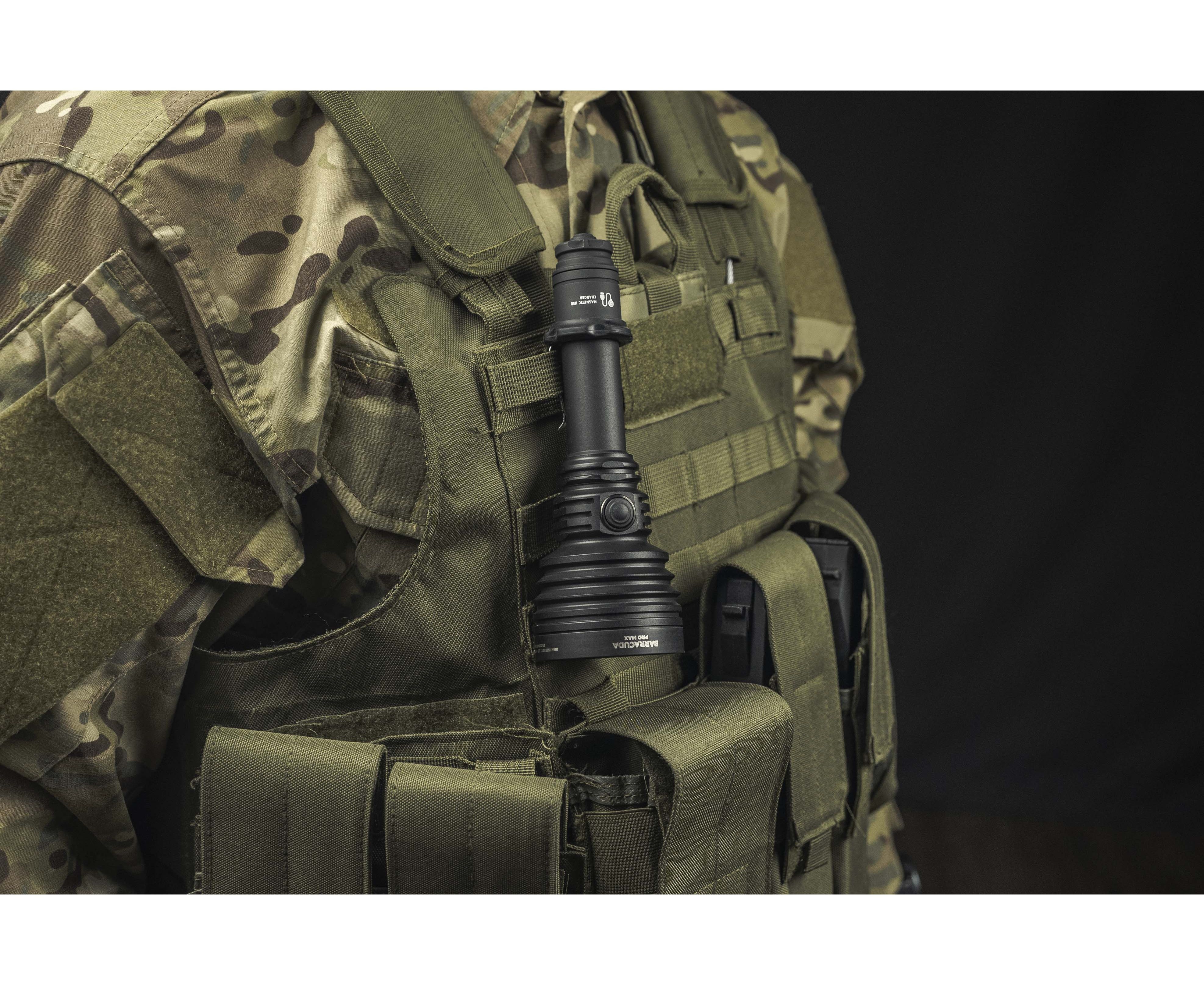 Фонарь Armytek Barracuda Pro Max Magnet USB Белый