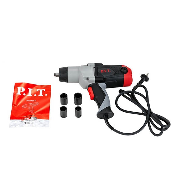Гайковерт ударный P.I.T. PIW1100-С, 220 В/50 Гц, 1100 Вт, 2200 об/мин, 450 Нм