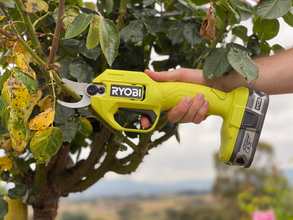ONE + / Секатор (сучкорез) RYOBI RY18SCA-0 (без батареи)
