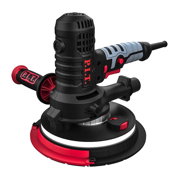 Шлифмашина для стен и потолков P.I.T. PWG180-C, 220 В/50 Гц, 810 Вт, 180 мм, 900-2100 об/мин, подсветка PIT