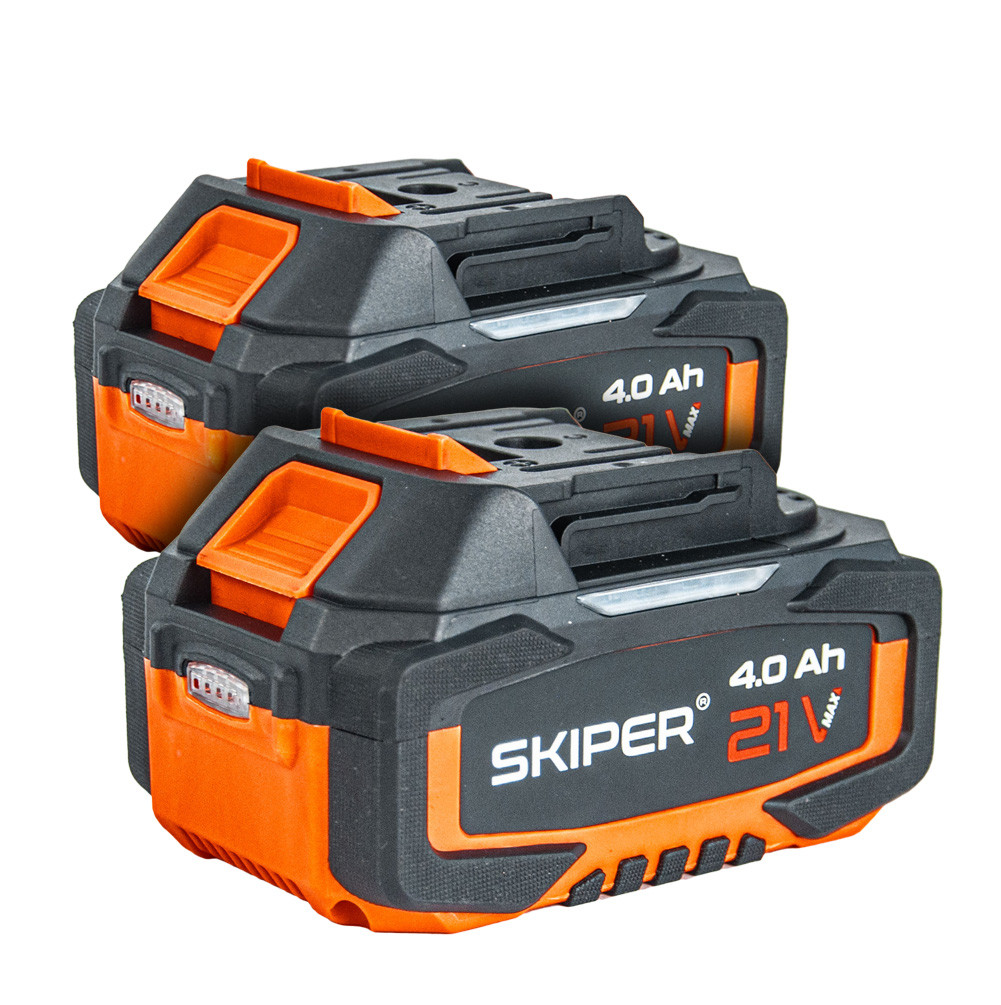 Газонокосилка аккумуляторная SKIPER KW320 (32см, бесщёт.двиг, 2акк*21В*4А/ч)