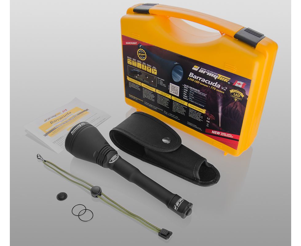 Фонарь Armytek Barracuda XP-L HI Белый