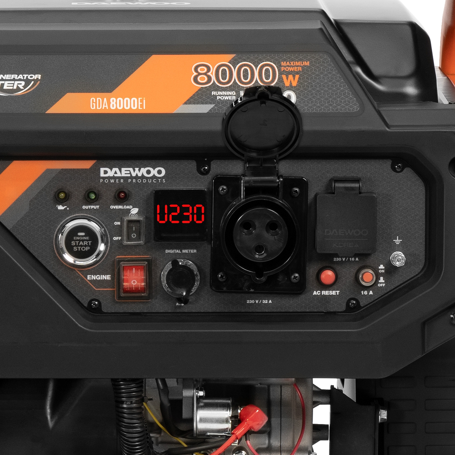 Генератор бензиновый инверторный DAEWOO GDA 8000Ei